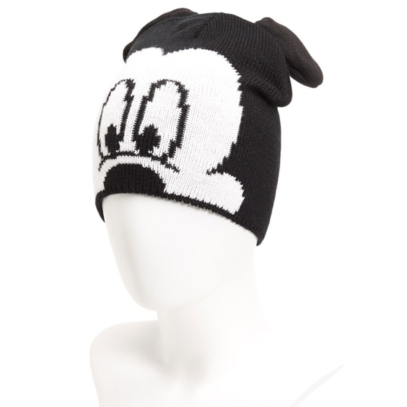 mickey mouse beanie hat with ears